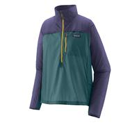 Patagonia Houdini Stash 1/2 Zip Pullover - Windproof jacket - Women's Wetland Blue w/Solstice Purple L