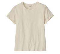 Patagonia Womens Regenerative Organic Certified Cotton Tee Undyed Natural