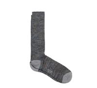 NEW - Official Paul Smith Chunky Marl Twist Cotton-Blend Socks Slate