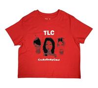 New Officially Licensed Products TLC CrazySexyCool Crop Top XL Red