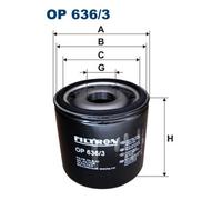 FILTRON OP 636/3 Oil filter