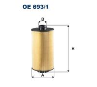 FILTRON OE 693/1 Oil filter