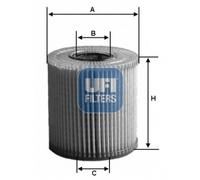UFI 25.180.00 Oil filter