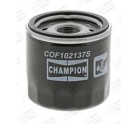 Champion Autoparts Oil Filter COF102137S - Spin-on for Renault, Dacia, Nissan, Proton