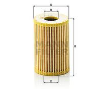MANN-FILTER HU 610 x Oil Filter - CARS + TRANSPORTERS