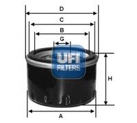 UFI 23.479.00 Oil Filter