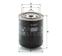 MANN-FILTER W 930/7 Oil filter