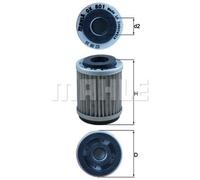 Mahle Oil Filter OX 801 Fits Yamaha XC 125 1995-2003