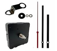 New OK888 Quartz Reverse Ticking Clock Movement Mechanism Motor For Backwards Clock Dials Battery Operated Replacement (130mm Black Hands)