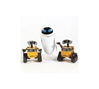 (New Old Wall E EVE) Wall-E Robot Wall E & EVE PVC Action Figure Collection Model Toys Dolls 6cm/10cm For Children Christmas