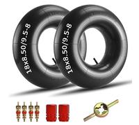 New Olym 18x8.50/9.50-8 Heavy Duty Inner Tube with TR-13 Valve Stem for ATV Quad 4 Wheeler Go Kart Lawn Tractor Snow Blower Golf Cart Garden Trailer Heavy Duty Lawn Mower Turf and More