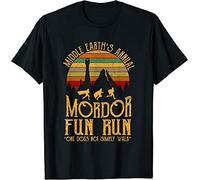 New! One Does Not Simply Walk Middle Earths Annual Mordor Fun Run T-Shirt Black M