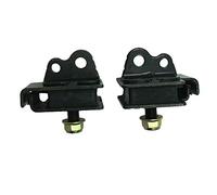 NEW ONE PAIR BOTTOM ENGINE MOUNT RUBBER DAMPER FOR YAMAHA RHINO YXR660 2004-2007 GRIZZLY YFM660 2002-2008