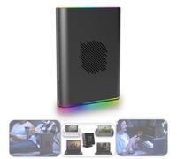 ONEXGPU 2 eGPU Dock: Oculink Support, AMD Radeon RX 7800M, 12GB GDDR6, 330W Charger, USB-C 4.0, Triple Monitor Display, 4K Gaming - Portable eGPU