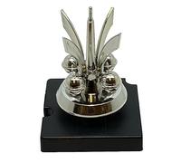 New or Replacement Battery Operated 400 Day Rotary Anniversary 5685 Clock Movement Mechanism Motor With Silver Plastic Pendulum Alternate Rotation DIY Repair