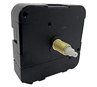 New or Replacement Battery Operated High Torque Ticking Japanese Quartz Mechanism Movement Motor For Long Hands Outdoor Wall Clock DIY Repair (Long - 19mm Gold Thread Length)