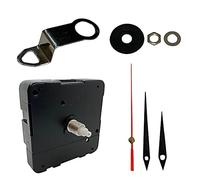 New or Replacement Battery Operated Ticking Reverse “Barbers Clock” Quartz Mechanism/Motor Wall Clock DIY Repair. Please Note Hands Will Rotate Anti-Clockwise! (70mm Black Hands)