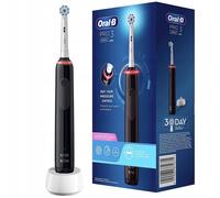 NEW Oral B Electric Toothbrush Pro 3 3000 Black Sensitive Battery Timer