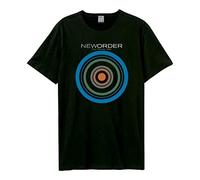 Amplified Unisex Adult Blue Monday New Order T-Shirt (L) (Black)