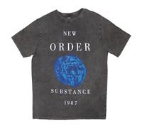 New Order Substance 1987 Limited Edition 999 Only Premium Wash T Shirt S Charcoal