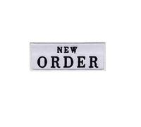 New Order Wave and Post Punk Band Patch Badge Embroidered Iron on Applique Souvenir Accessory