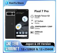 New Original Google Pixel 7 Pro 5G Smartphone 12GB RAM 128GB/256GB ROM 6.7" NFC Octa Core Android 13 IP68 dust/water resistant Snow