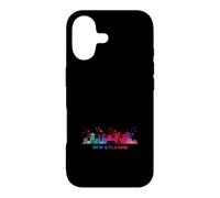 New Orleanian Skyline Colorful Cityscape New Orleans Case for iPhone 17