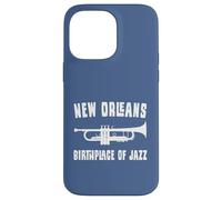 New Orleans Birthplace of Jazz Trumpet NOLA Music Case for iPhone 14 Pro Max
