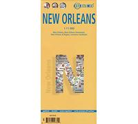 New Orleans borch: New Orleans, New Orleans Downtown, New Orleans & Region, Louisiana Southeast (Borch Map)
