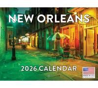 New Orleans Calendar 2026 Wall