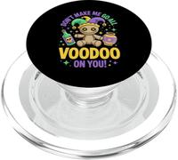New Orleans Carnival Mardi Gras Voodoo Doll PopSockets PopGrip for MagSafe
