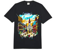 New Orleans Louisiana Souvenir Mardi Gras Bourbon Street Comfort Colors Adult Heavyweight T-Shirt