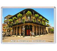 New Orleans - Louisiana - USA - Jumbo Fridge Magnet/Magnets BBSM878