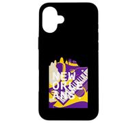 New Orleans Music Heritage Mardi Gras Party Louisiana Case for iPhone 16 Plus