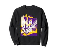 New Orleans Music Heritage Mardi Gras Party Louisiana Sweatshirt
