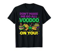 New Orleans NOLA Mardi Gras Voodoo Doll T-Shirt