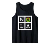 New Orleans Nola T-Shirt Christmas in New Orleans Nola Tank Top