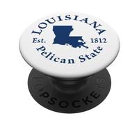 New Orleans Pelican State Est. 1812 PopSockets Adhesive PopGrip