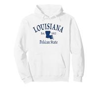 New Orleans Pelican State Est. 1812 Pullover Hoodie