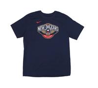 New Orleans Pelicans Logo Tee- male- Nike- T-Shirts- Blue- M- Tops M