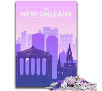 New Orleans Puzzles 2000 Pieces for Teenagers, Suitable for Ages 14 And Up Family Fun It Is Ideal As A Gift for The Whole Family 2000pcs(70x100cm)