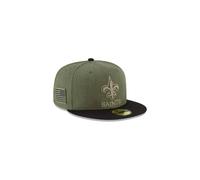 New Orleans Saints Cap Adult NFL New Era American Football Snapback Hat - New