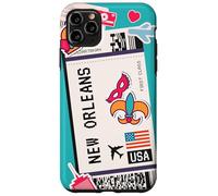 New Orleans Travel Boarding Pass USA Adventure Case for iPhone 11 Pro Max
