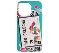 New Orleans Travel Boarding Pass USA Adventure Case for iPhone 14 Pro Max