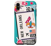 New Orleans Travel Boarding Pass USA Adventure Case for iPhone XS Max