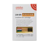 NEW Ortofon LW-6N Lead Wire Hybrid OFC Gold Plated Terminals Japan 35mm Cable