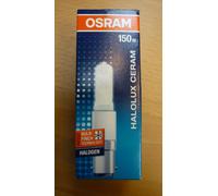 New OSRAM/RADIUM Halogen Halolux Ceram Matt 150W 64471 AM Matt B15d 230V