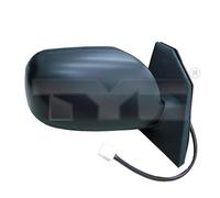 Exterior mirror Left for electric mirror adjustment 336-0070 TYC for TOYOTA