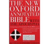 New Oxford Annotated Bible-RSV (Revised Standard Version 8914A)