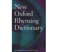 New Oxford Rhyming Dictionary by Oxford Languages 9780199652464 Hardback